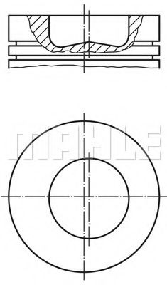 Поршень PERFECT CIRCLE 56 00878 0