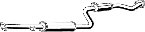 Средний глушитель выхлопных газов ASMET 26.012