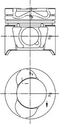 Поршень KOLBENSCHMIDT 94597600