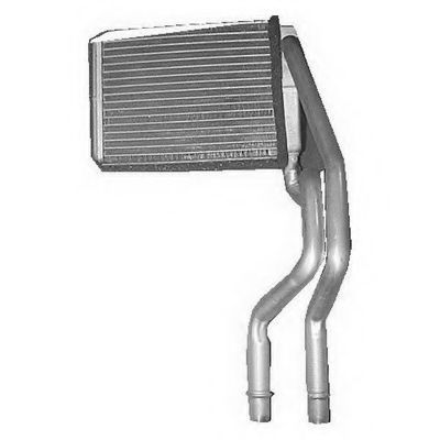 Теплообменник, отопление салона FISPA 143028