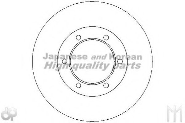 Тормозной диск ASHUKI 0990-6112