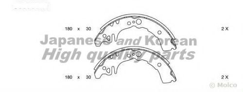 Комплект тормозных колодок ASHUKI 1050-2206