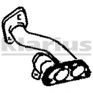 Труба выхлопного газа KLARIUS VW279B