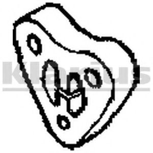 Кронштейн, глушитель KLARIUS 420529