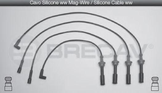 Комплект проводов зажигания BRECAV 05522