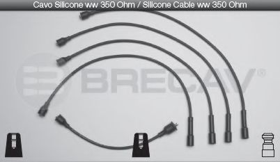 Комплект проводов зажигания BRECAV 25517