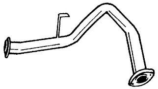 Труба выхлопного газа TESH 130160