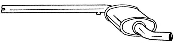 Предглушитель выхлопных газов SIGAM 50311