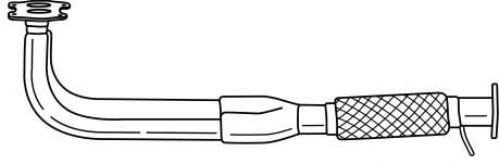 Труба выхлопного газа TIMAX 301249