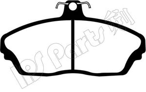 Комплект тормозных колодок, дисковый тормоз IPS Parts IBD-1003