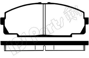 Комплект тормозных колодок, дисковый тормоз IPS Parts IBD-1248