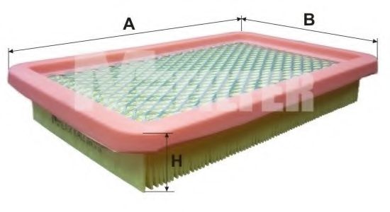 Воздушный фильтр MFILTER K 412