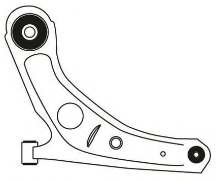 Рычаг независимой подвески колеса, подвеска колеса FRAP 3047
