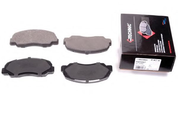 Комплект тормозных колодок, дисковый тормоз E.T.F. 297