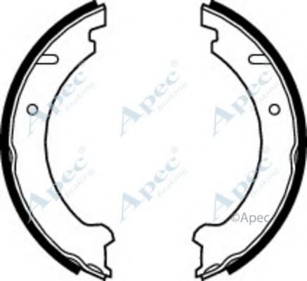 Тормозные колодки APEC braking SHU512