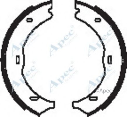 Тормозные колодки APEC braking SHU685