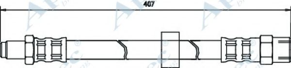 Тормозной шланг APEC braking HOS3024