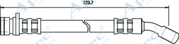 Тормозной шланг PAGID 70713