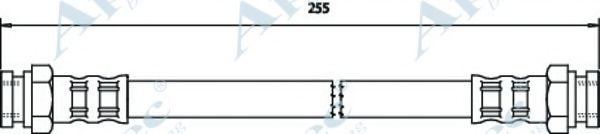 Тормозной шланг APEC braking HOS3163