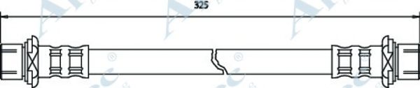 Тормозной шланг APEC braking HOS3524