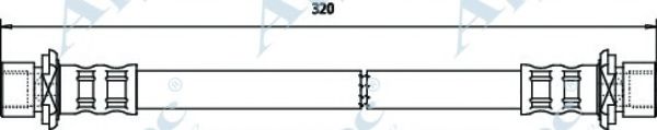 Тормозной шланг APEC braking HOS3599