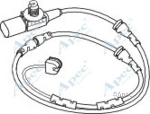 Указатель износа, накладка тормозной колодки APEC braking WIR5244