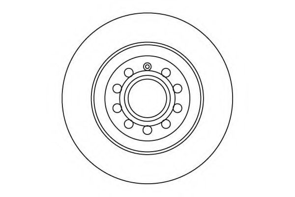 Тормозной диск MOTAQUIP LVBD1166Z