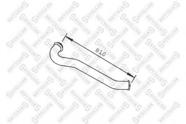 Труба выхлопного газа SAMPA 032043