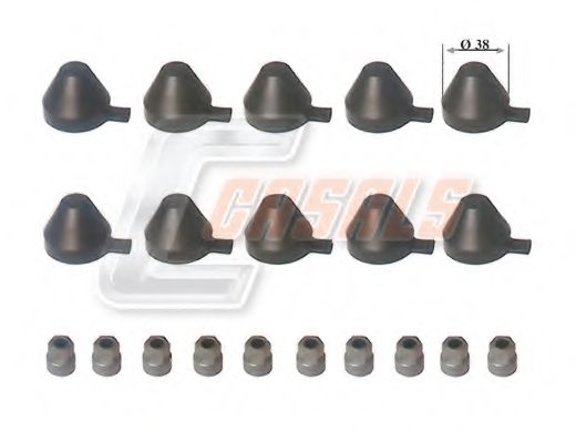 Ремкомплект, тормозной суппорт CASALS MD437