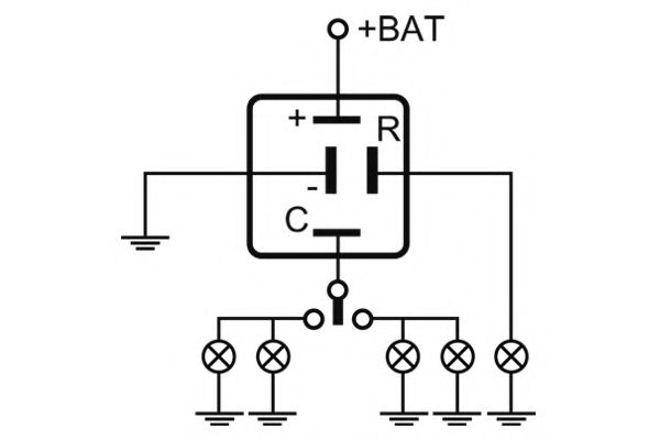 Прерыватель указателей поворота NAGARES 01092