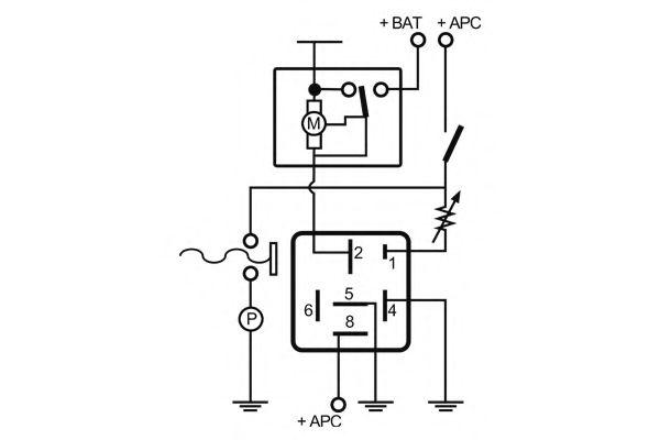 Реле, интервал включения стеклоочистителя NAGARES 03764