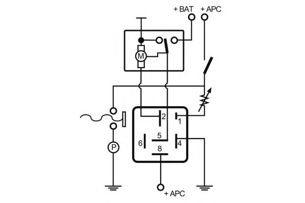 Реле, интервал включения стеклоочистителя VALEO 64209