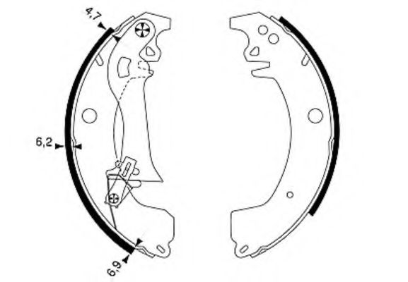 Комплект тормозных колодок HELLA PAGID 8DB 355 002-101