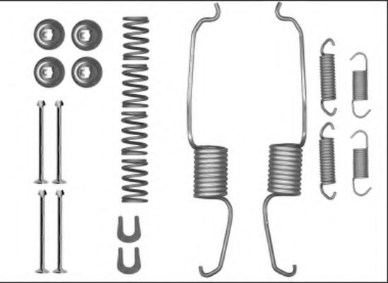 Комплектующие, тормозная колодка HELLA PAGID 8DZ 355 206-091