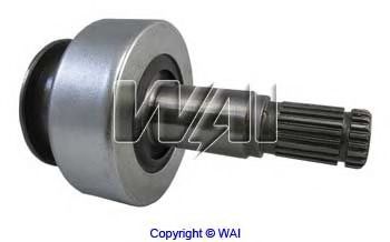Привод с механизмом свободного хода, стартер WAIglobal 54-8342