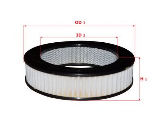 Воздушный фильтр SAKURA  Automotive A-3351