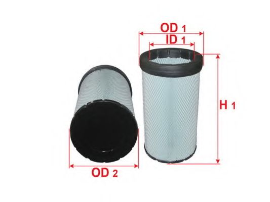 Воздушный фильтр SAKURA  Automotive A-44230