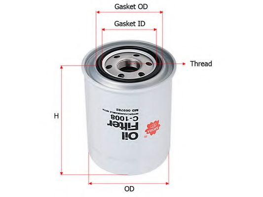 Масляный фильтр CHAMP C321