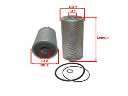 Фильтр, Гидравлическая система привода рабочего оборудования SAKURA  Automotive H-65030