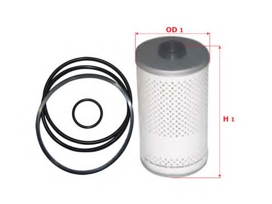 Топливный фильтр SAKURA  Automotive SF-72011