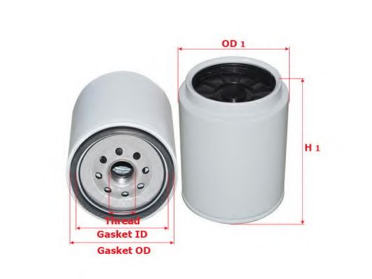 Топливный фильтр SAKURA  Automotive SFC-24030