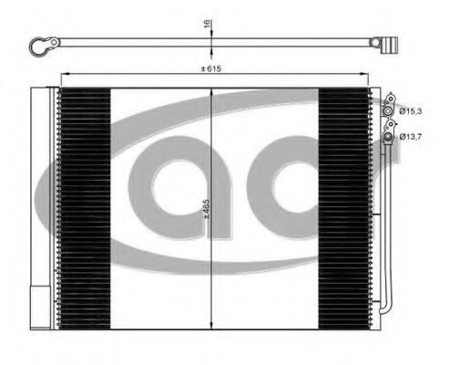 Конденсатор, кондиционер ACR 300691