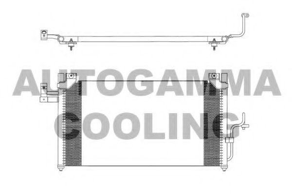 Конденсатор, кондиционер AUTOGAMMA 103271