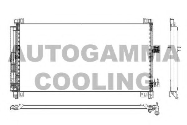 Конденсатор, кондиционер AUTOGAMMA 105642