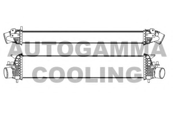 Интеркулер AUTOGAMMA 107508