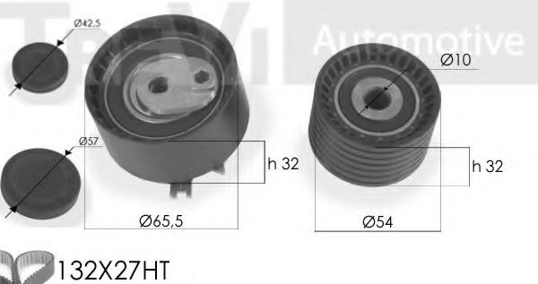 Комплект ремня ГРМ TREVI AUTOMOTIVE KD1184