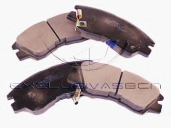 Комплект тормозных колодок, дисковый тормоз MDR MFP-2527