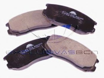 Комплект тормозных колодок, дисковый тормоз MDR MFP-2528