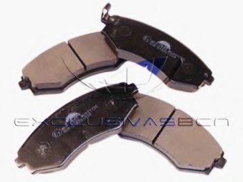 Комплект тормозных колодок, дисковый тормоз MDR MFP-2S02