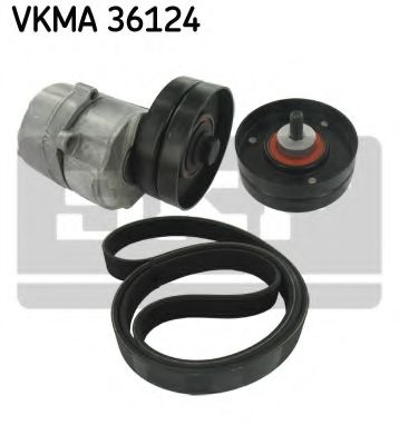 Поликлиновой ременный комплект SKF VKMA 36124